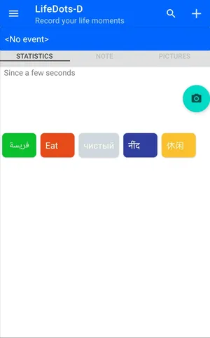 LifeDots  Diary in 8 dimensions